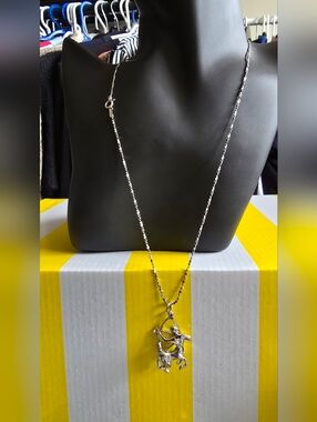 Sagittarius Sterling Silver Pendant Necklace #0913